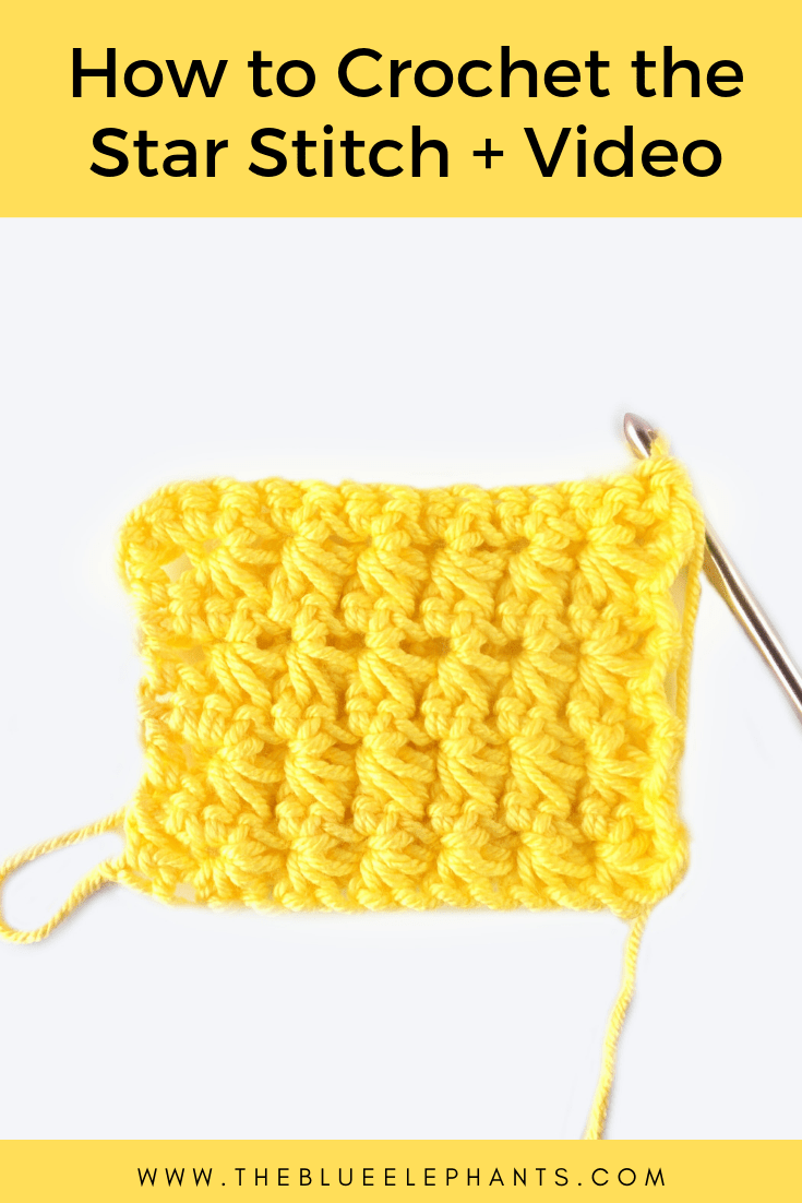 star stitch crochet tutorial