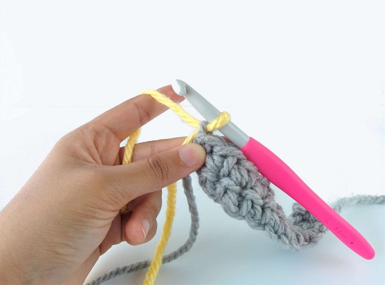 How to change colors in crochet