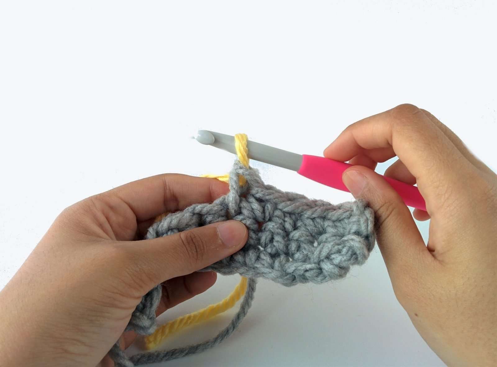 How to change colors in crochet