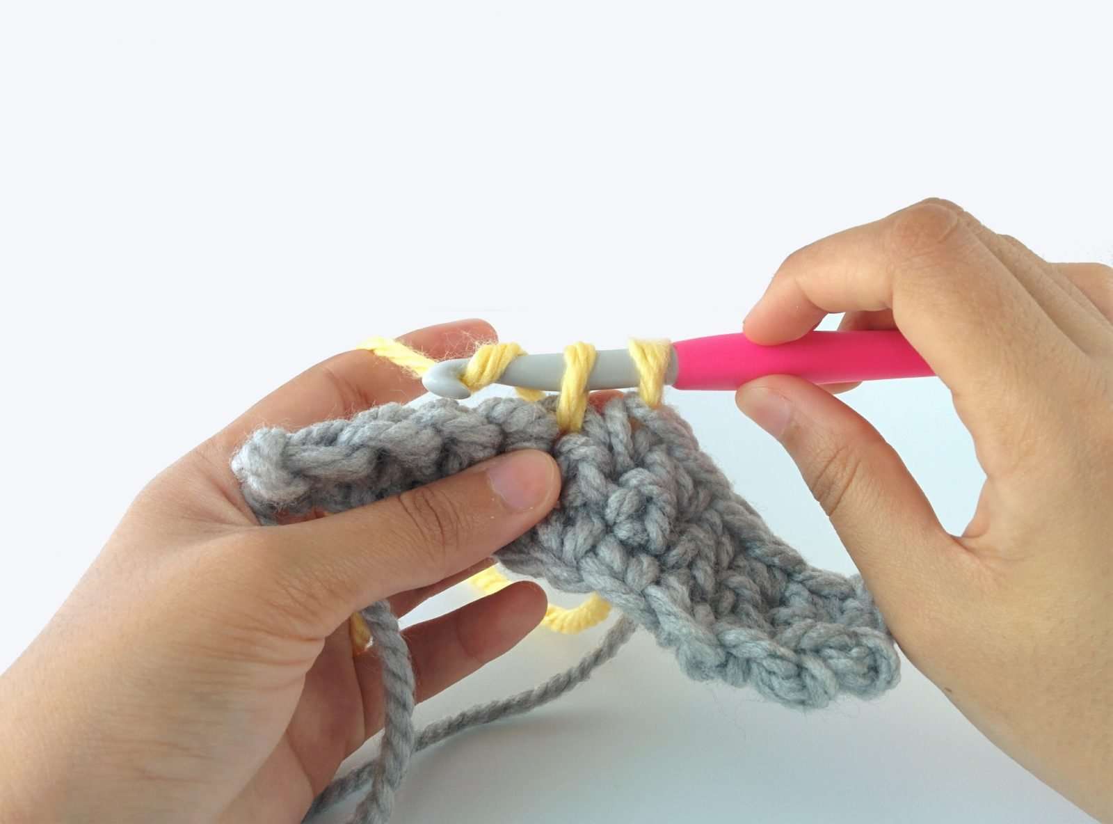 How to change colors in crochet
