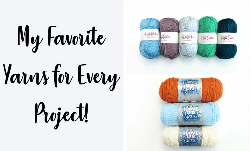 Check Out this NEW YARN  I Have A Favorite!! 