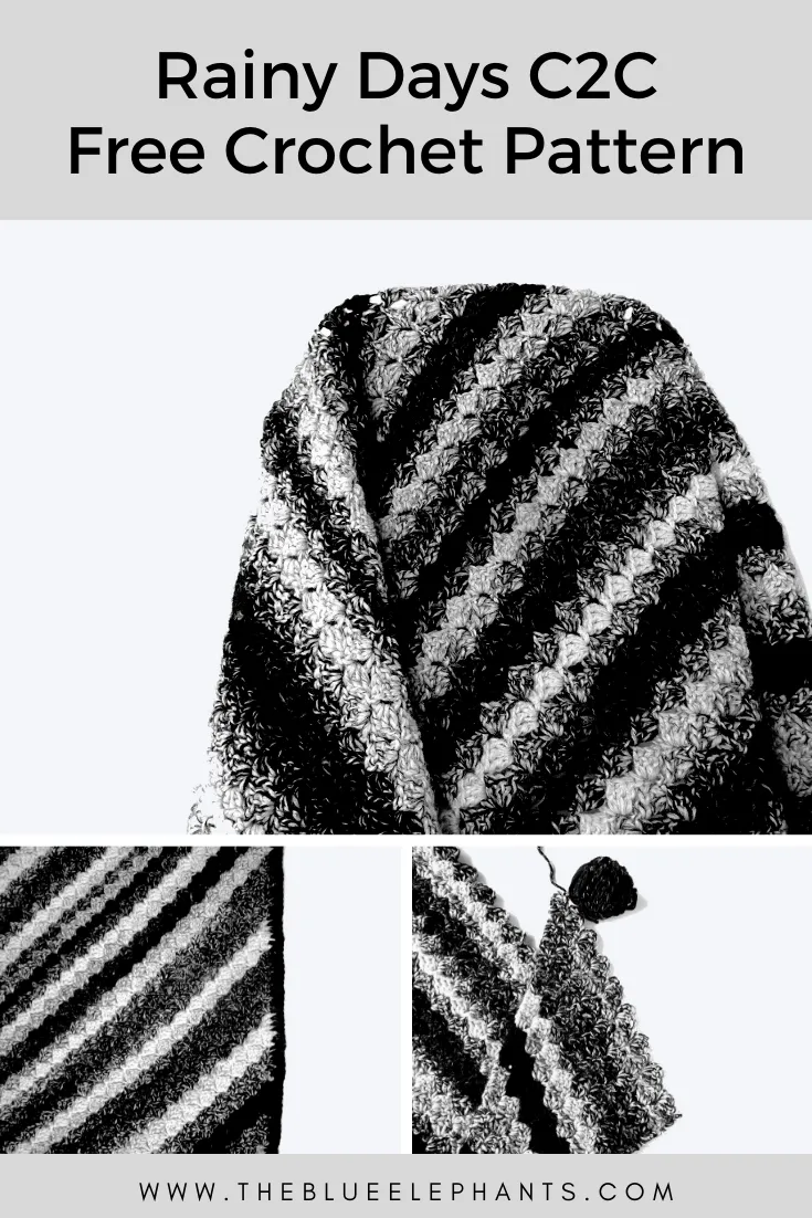 corner to corner blanket free crochet pattern