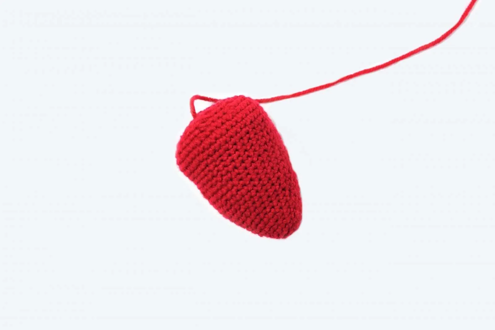 Crochet heart pattern