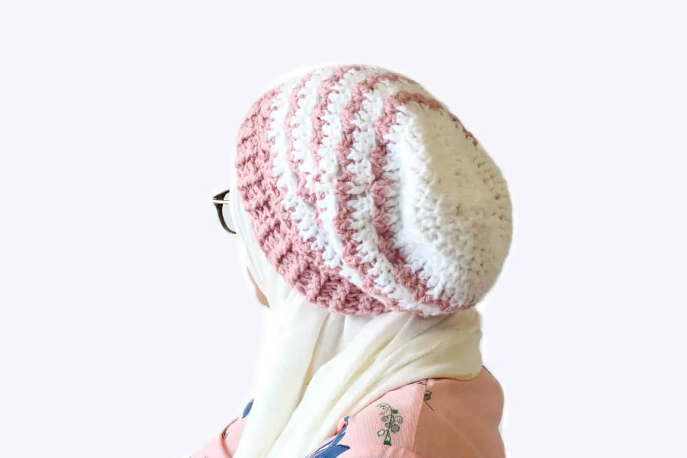 Free crochet slouchy beanie pattern