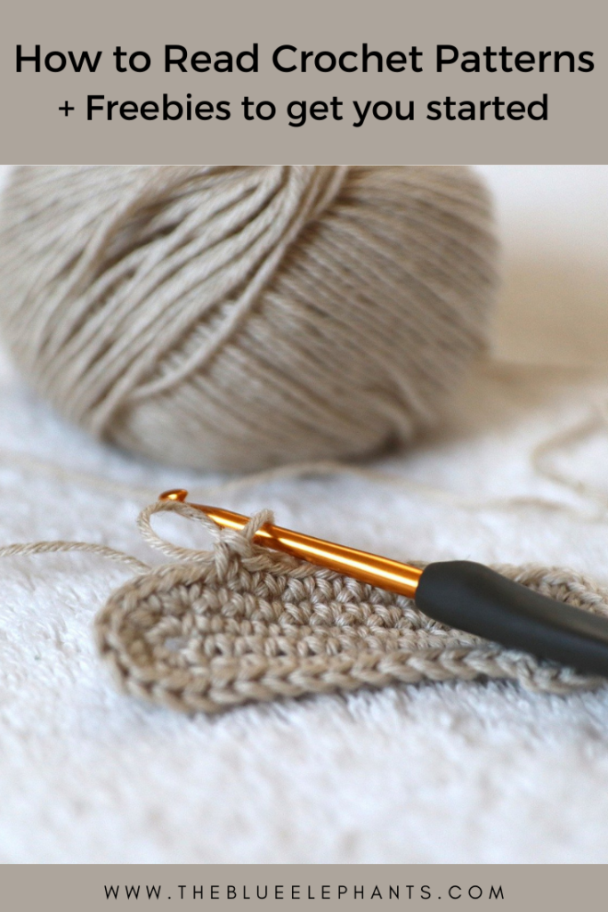 how to read crochet patterns
