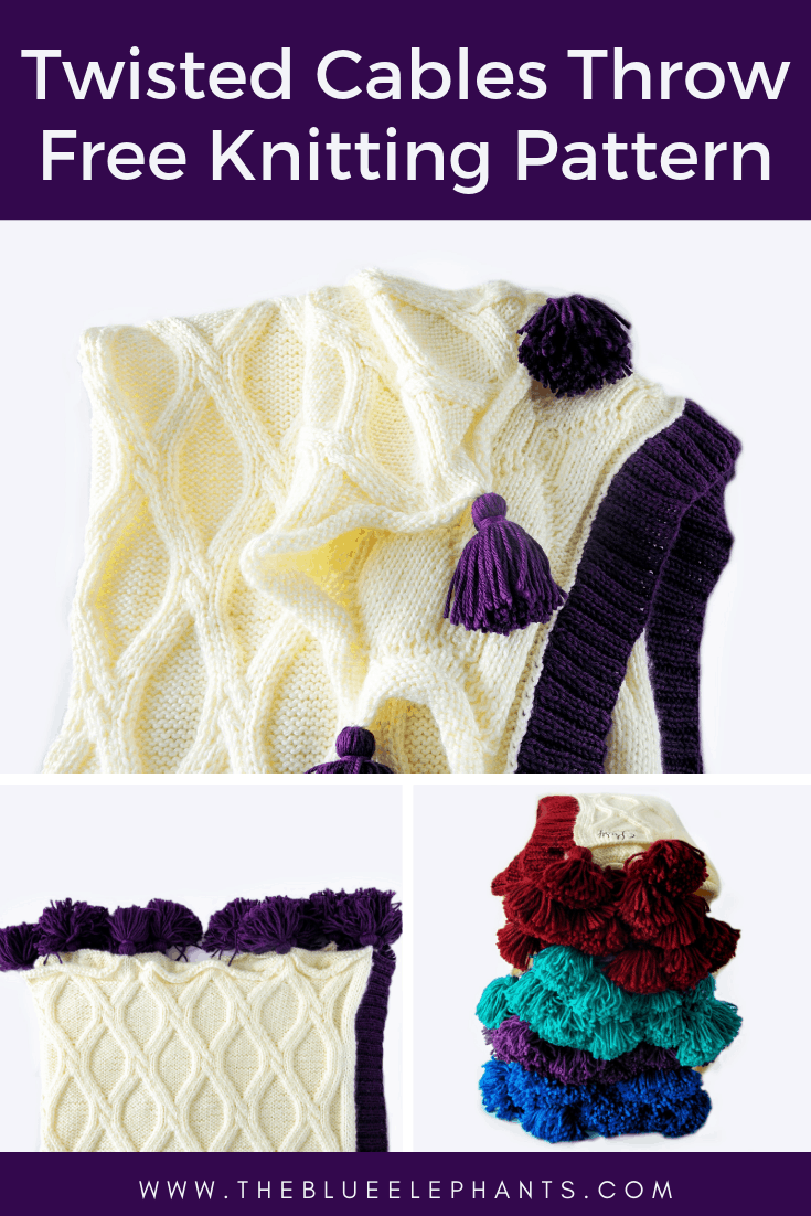 Free knitting patterns for blankets and throws for beginners