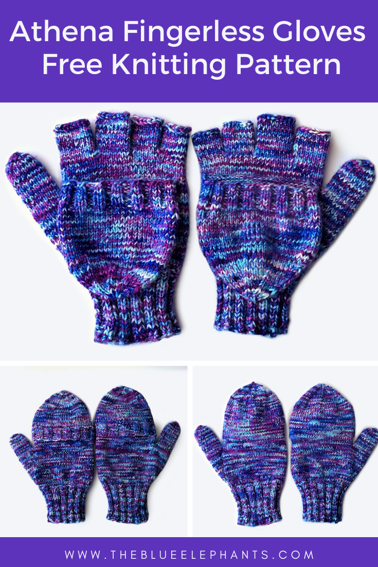 Guess Who? gloves - hand knitting pattern