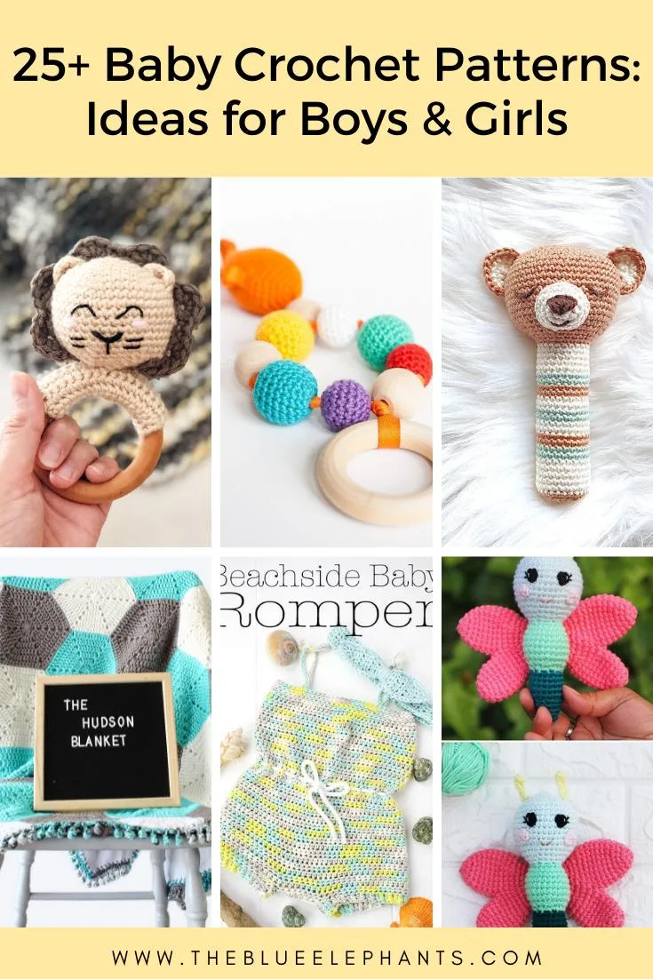 25+ Baby Crochet Patterns: Quick Crochet Ideas for Boys & Girls!