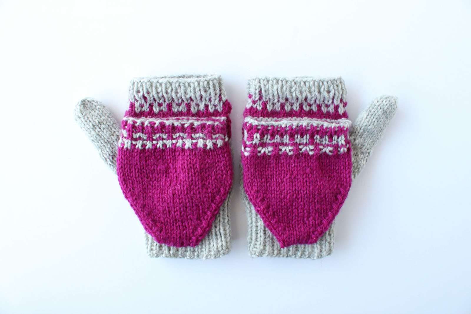 how to knit fingerless gloves