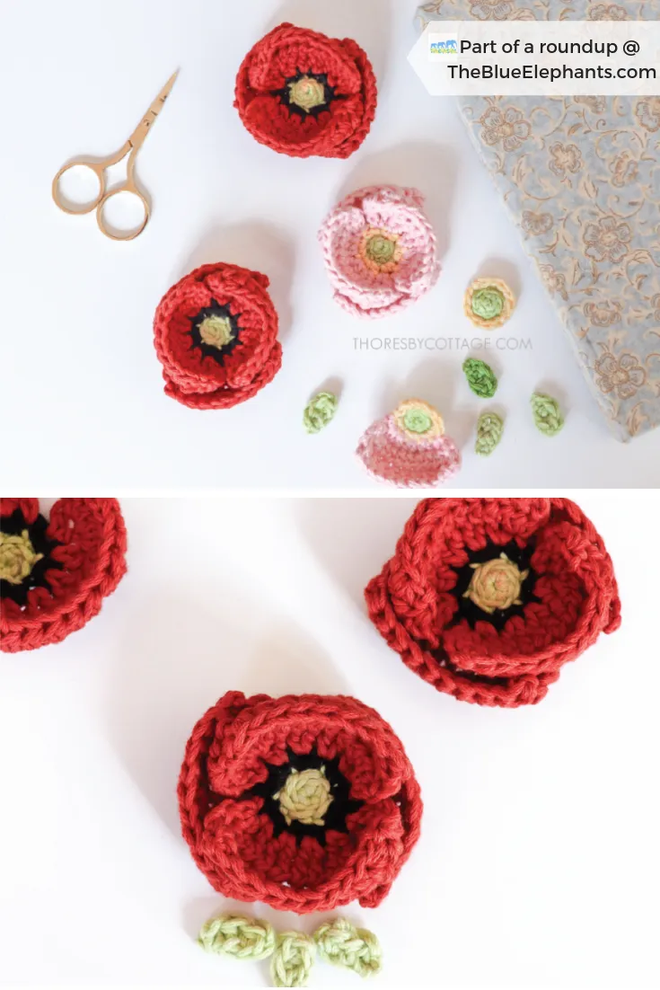 20 Free Patterns for Crochet Flowers & What to Do with Them