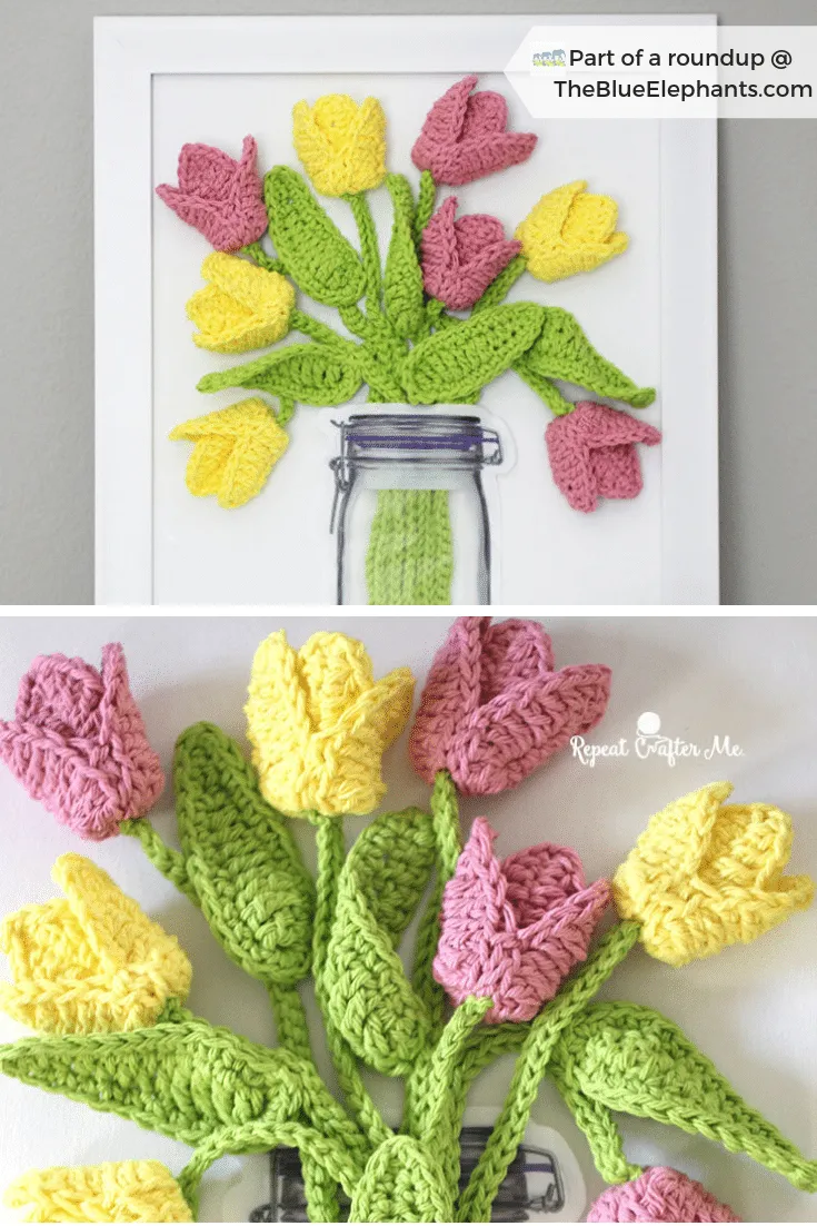 20 Free Patterns for Crochet Flowers & What to Do with Them