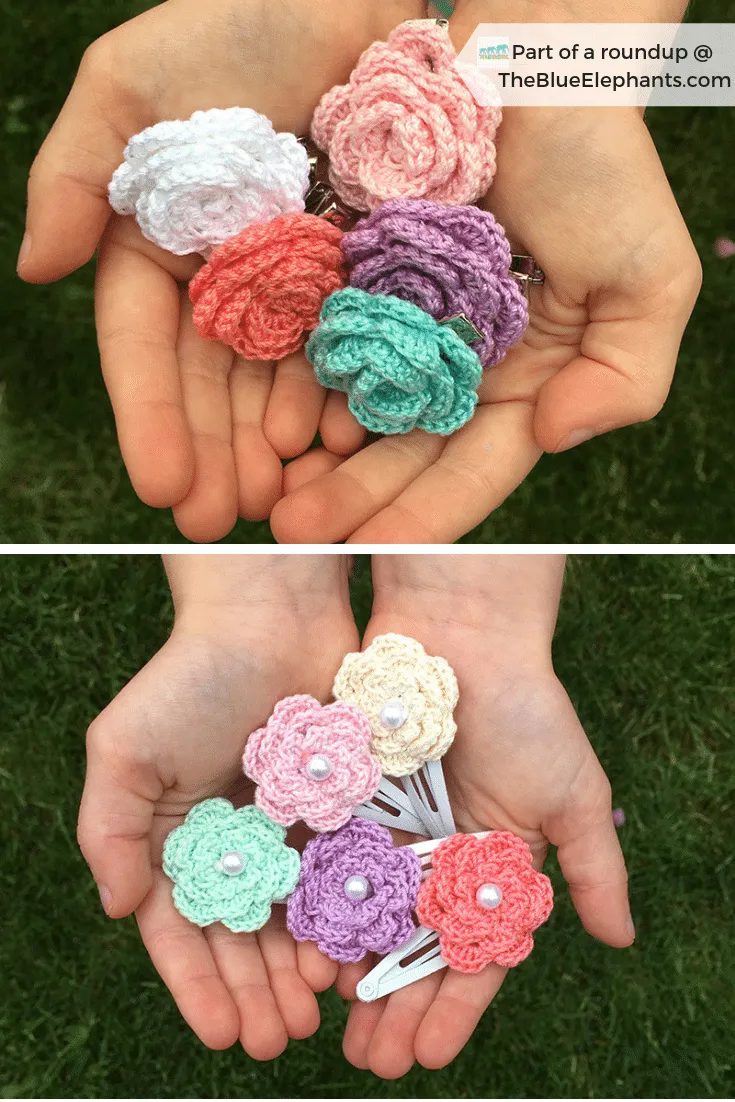 20 Free Patterns for Crochet Flowers & What to Do with Them