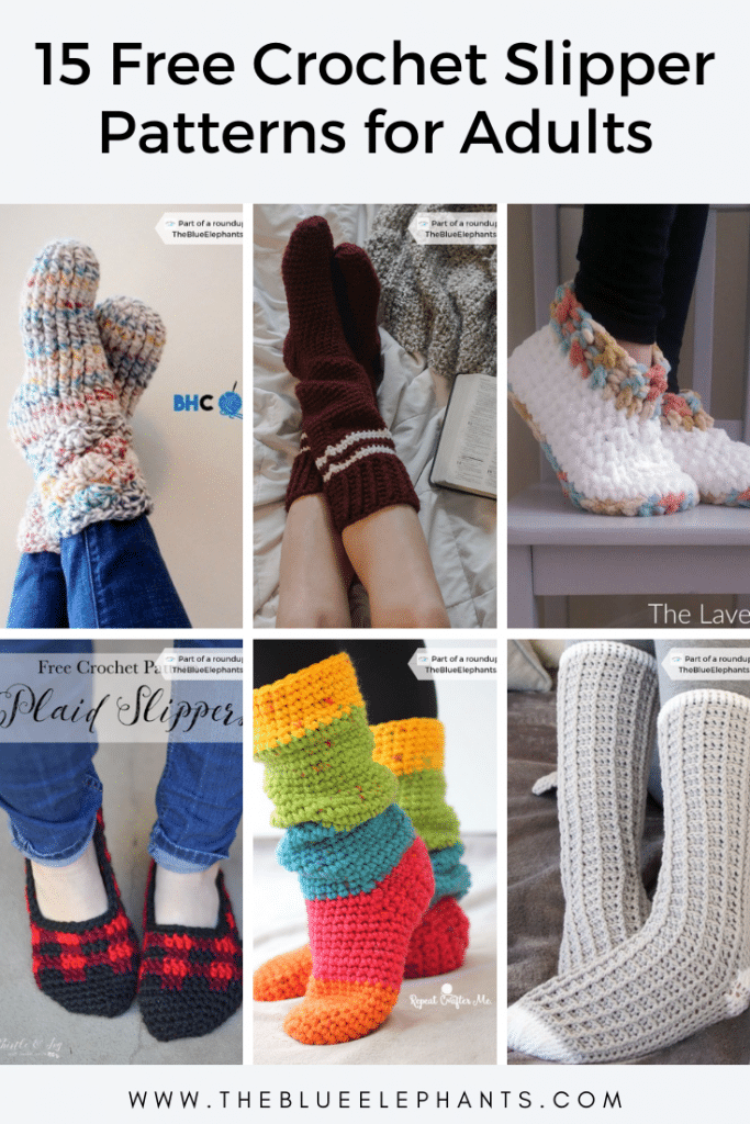 crochet booties for adults