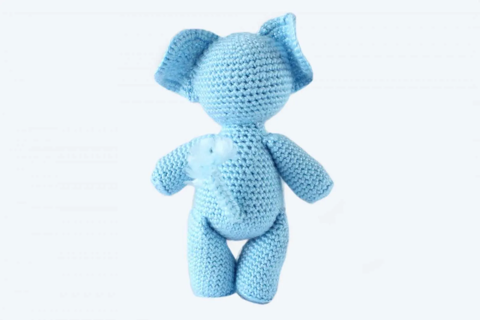 Evelyn the Elephant: Free Crochet Elephant Pattern