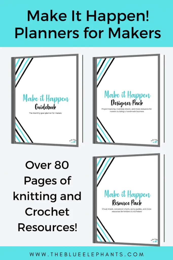 Make it Happen Planners for Crochet and Knitting