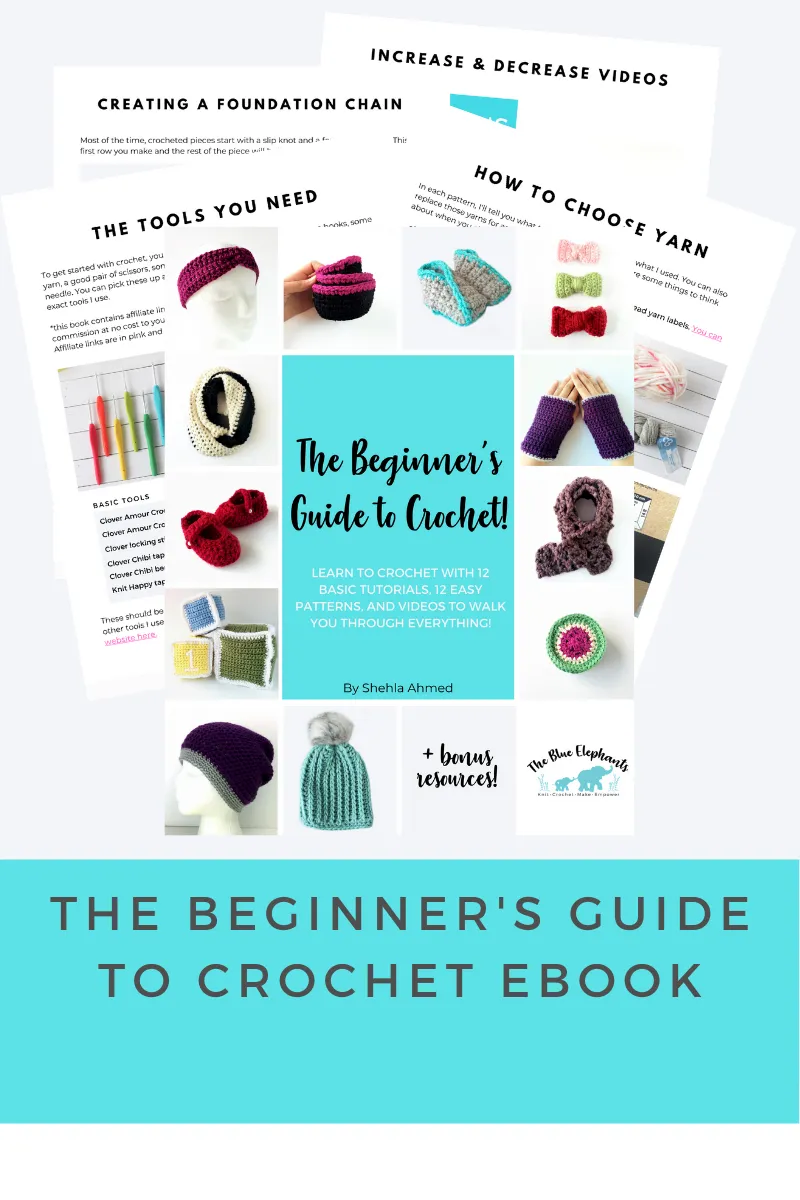 The Beginner’s Guide to Crochet Ebook | The Blue Elephants