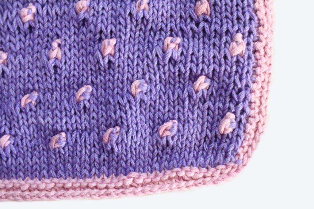 Baby Blooms Blanket - Sweet Summer Baby Blanket KAL