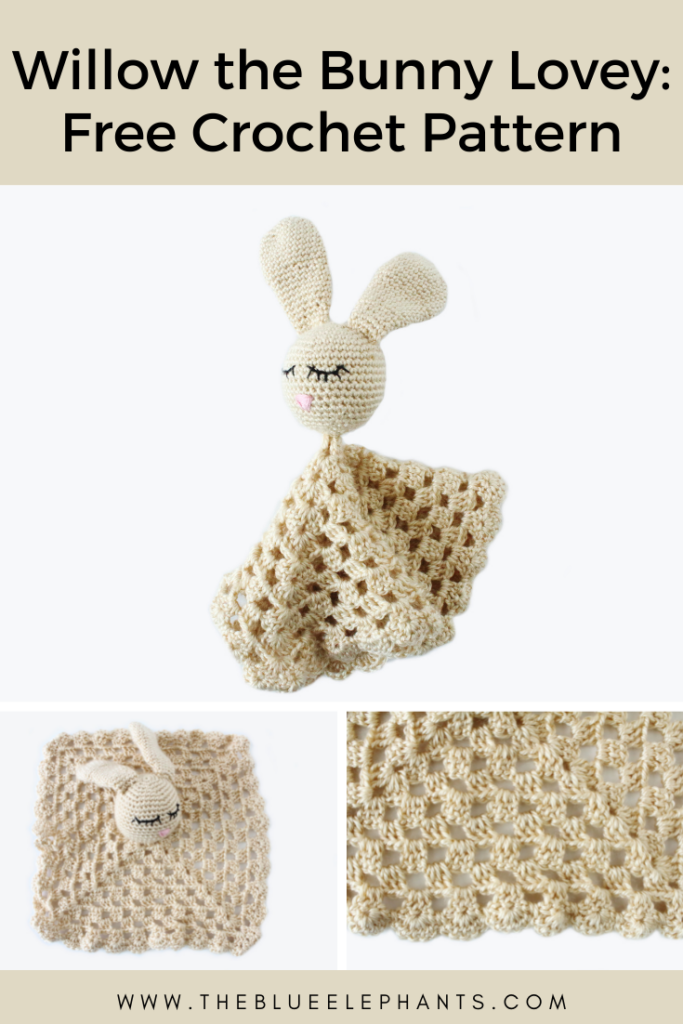 Willow the Bunny Lovey: Free Crochet Pattern