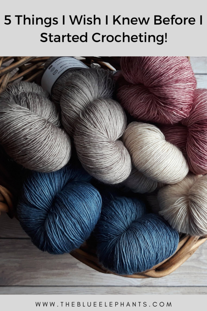 5 things I wish I know before I started crocheting