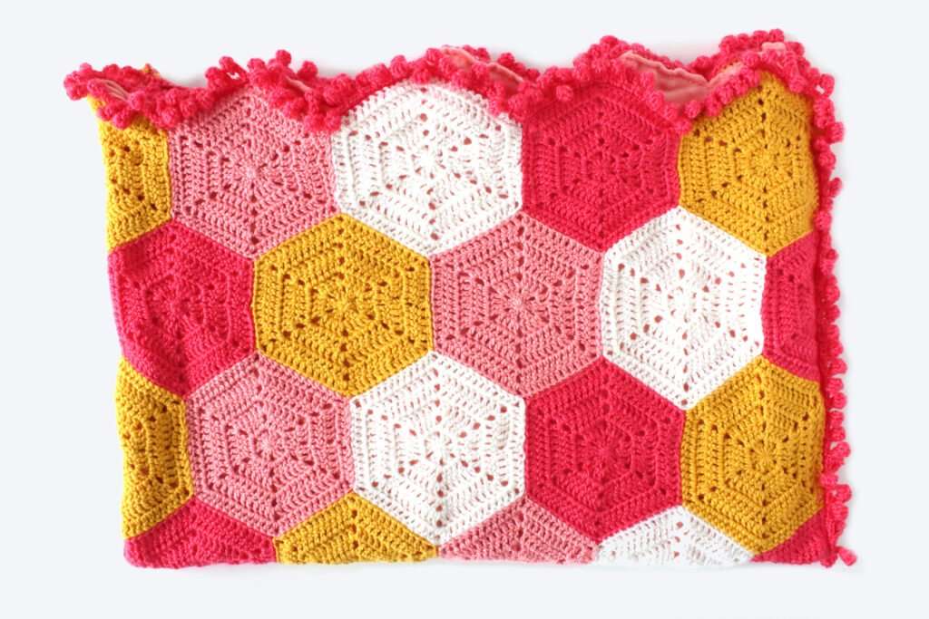 Khadija Free Crochet blanket pattern