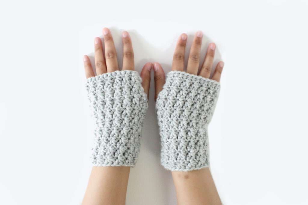 Flurry Beanie and Wrist Warmers: Free Crochet Pattern Set
