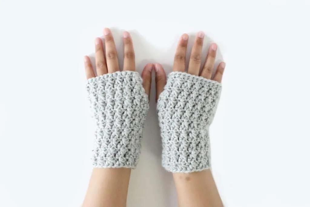 Flurry Beanie and Wrist Warmers: Free Crochet Pattern Set