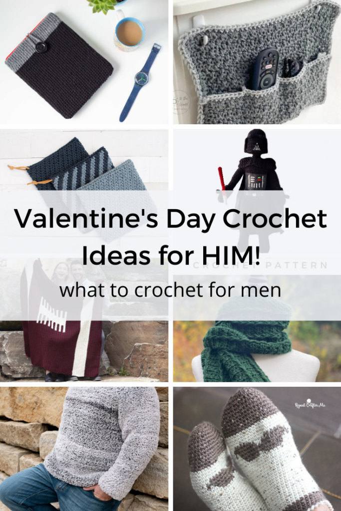 What to Crochet for Men: Valentine's Day Ideas for HIM!