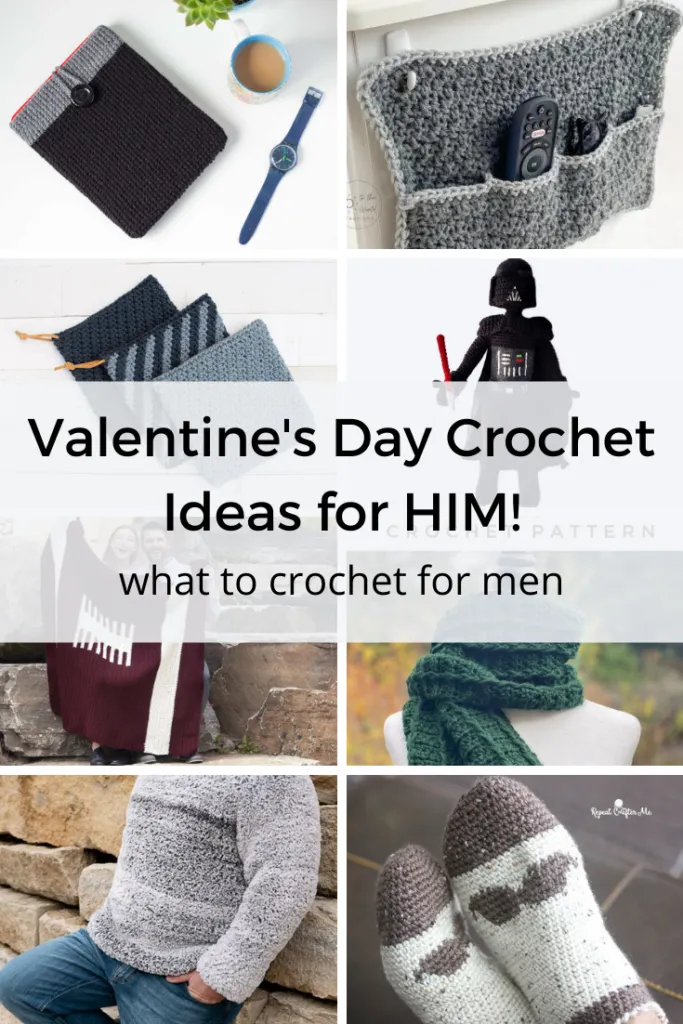 What to Crochet for Men: Valentine's Day Ideas for HIM!