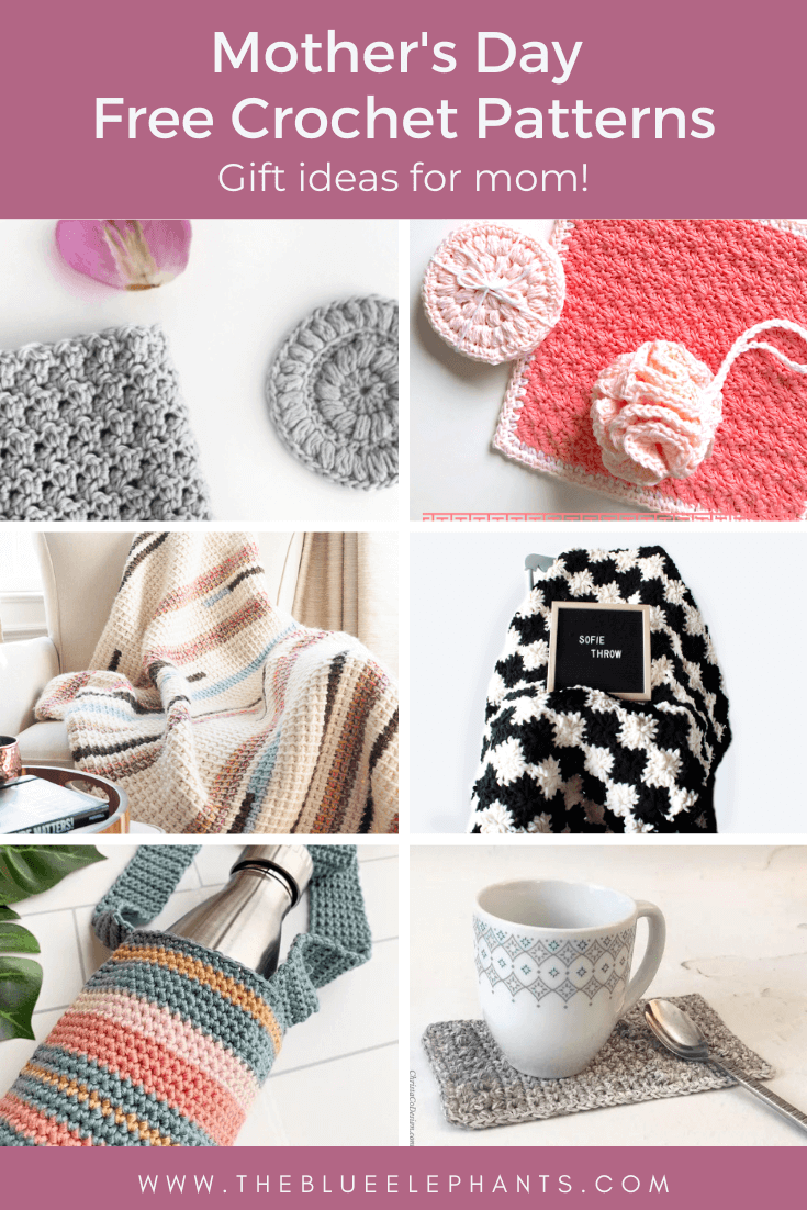 10 DIY Mother's Day Knitted Gifts - Crochet Gift Ideas for