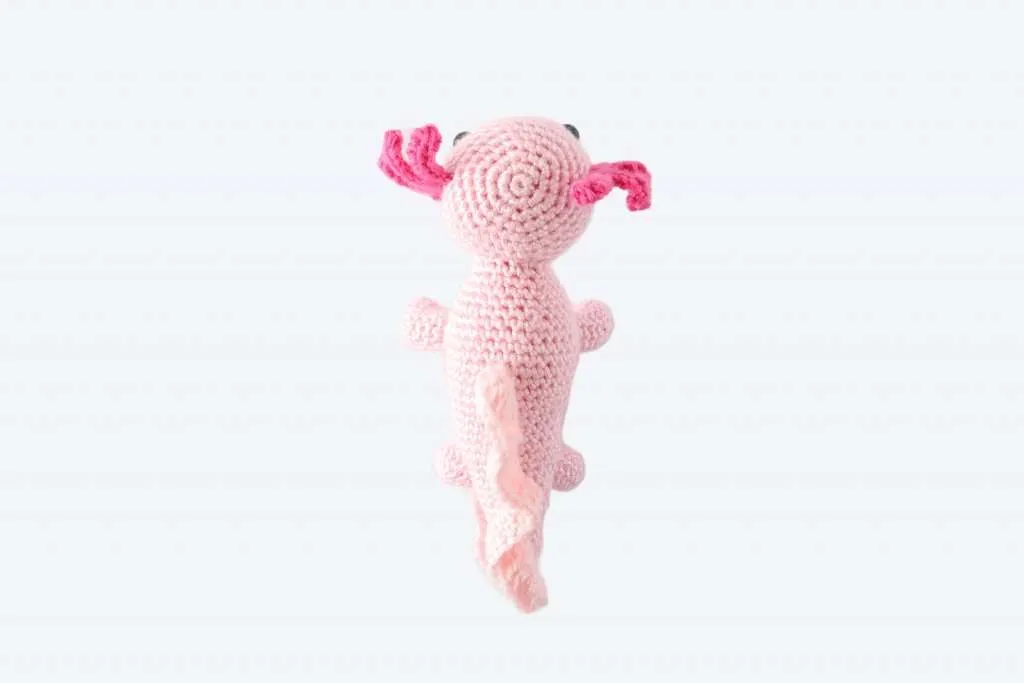 Axel the Axolotl Plushie: Free Axolotl Crochet Pattern