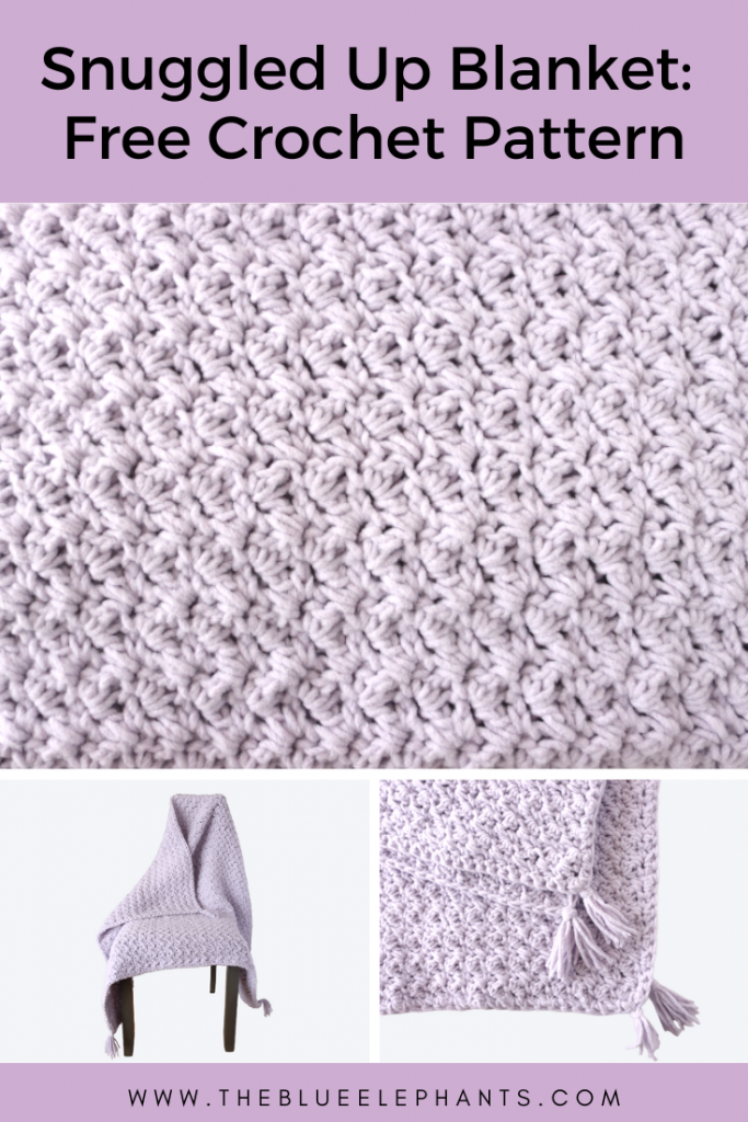 Snuggled Up Baby Blanket: Free Crochet Baby Blanket Pattern