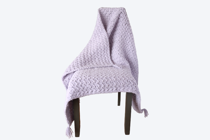 Snuggled Up Baby Blanket: Free Crochet Baby Blanket Pattern