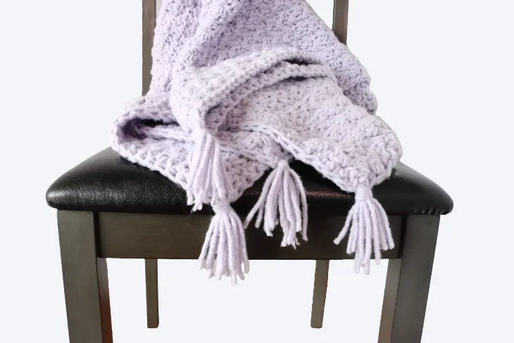 Snuggled Up Baby Blanket: Free Crochet Baby Blanket Pattern