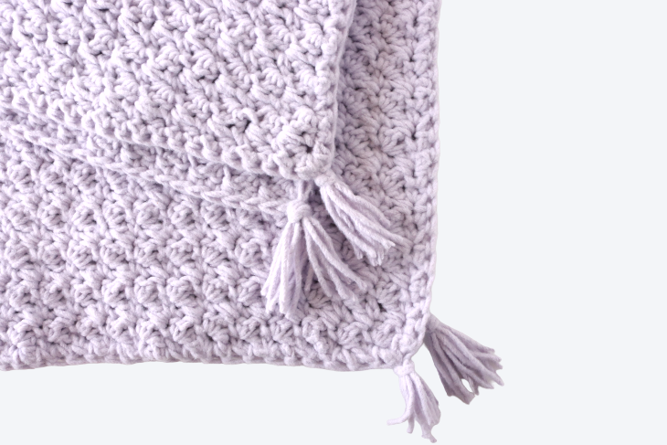 Snuggled Up Baby Blanket: Free Crochet Baby Blanket Pattern