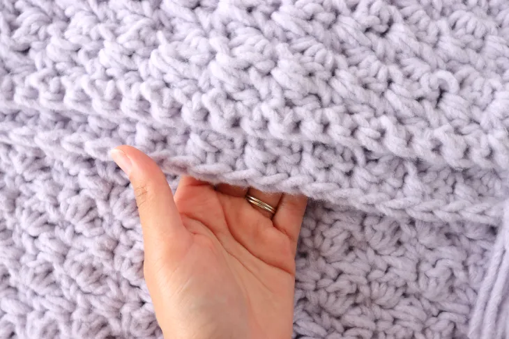 Snuggled Up Baby Blanket: Free Crochet Baby Blanket Pattern